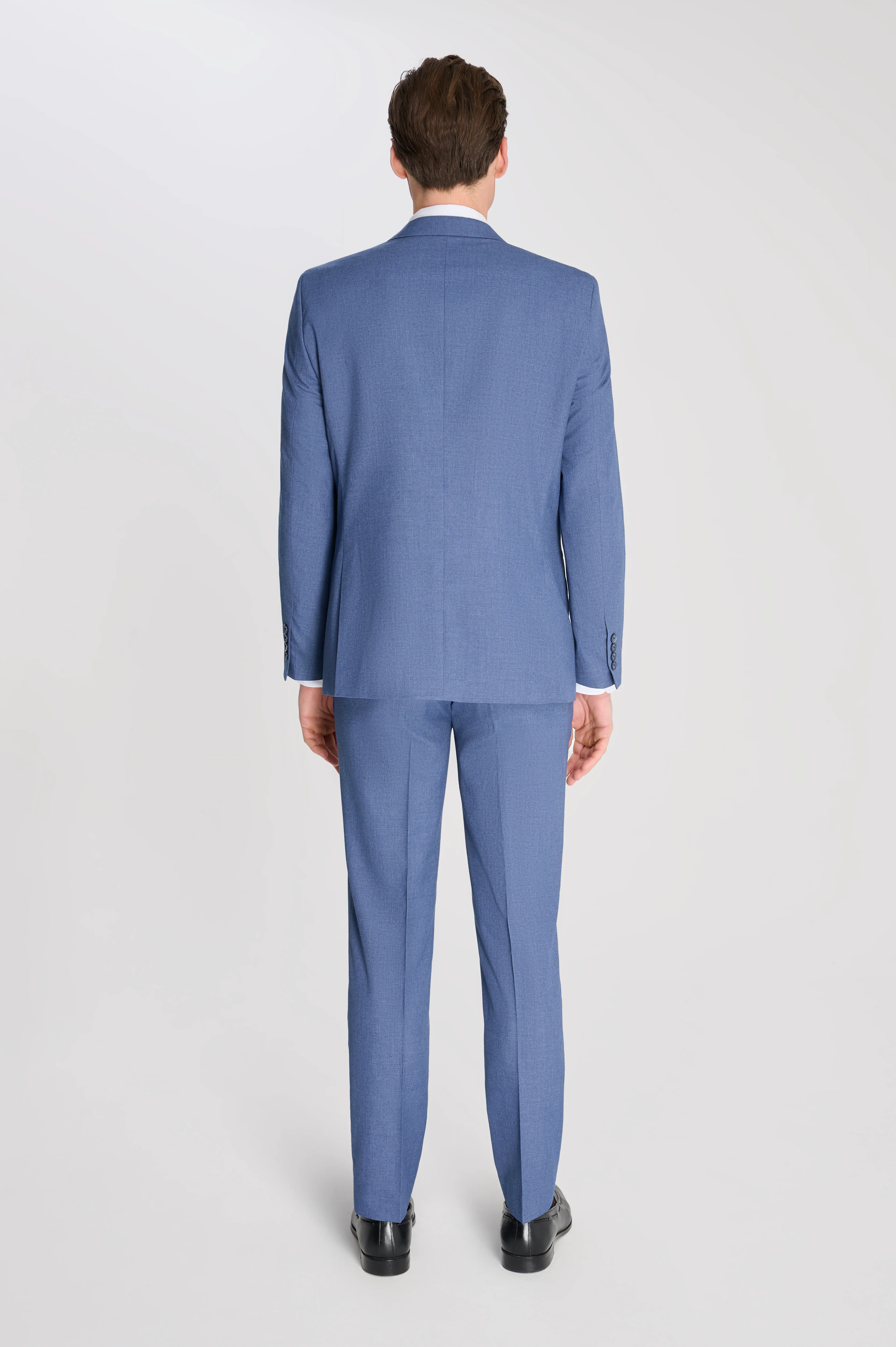 Alex Harry Brown Suit Jacket in Light Blue - Image 3