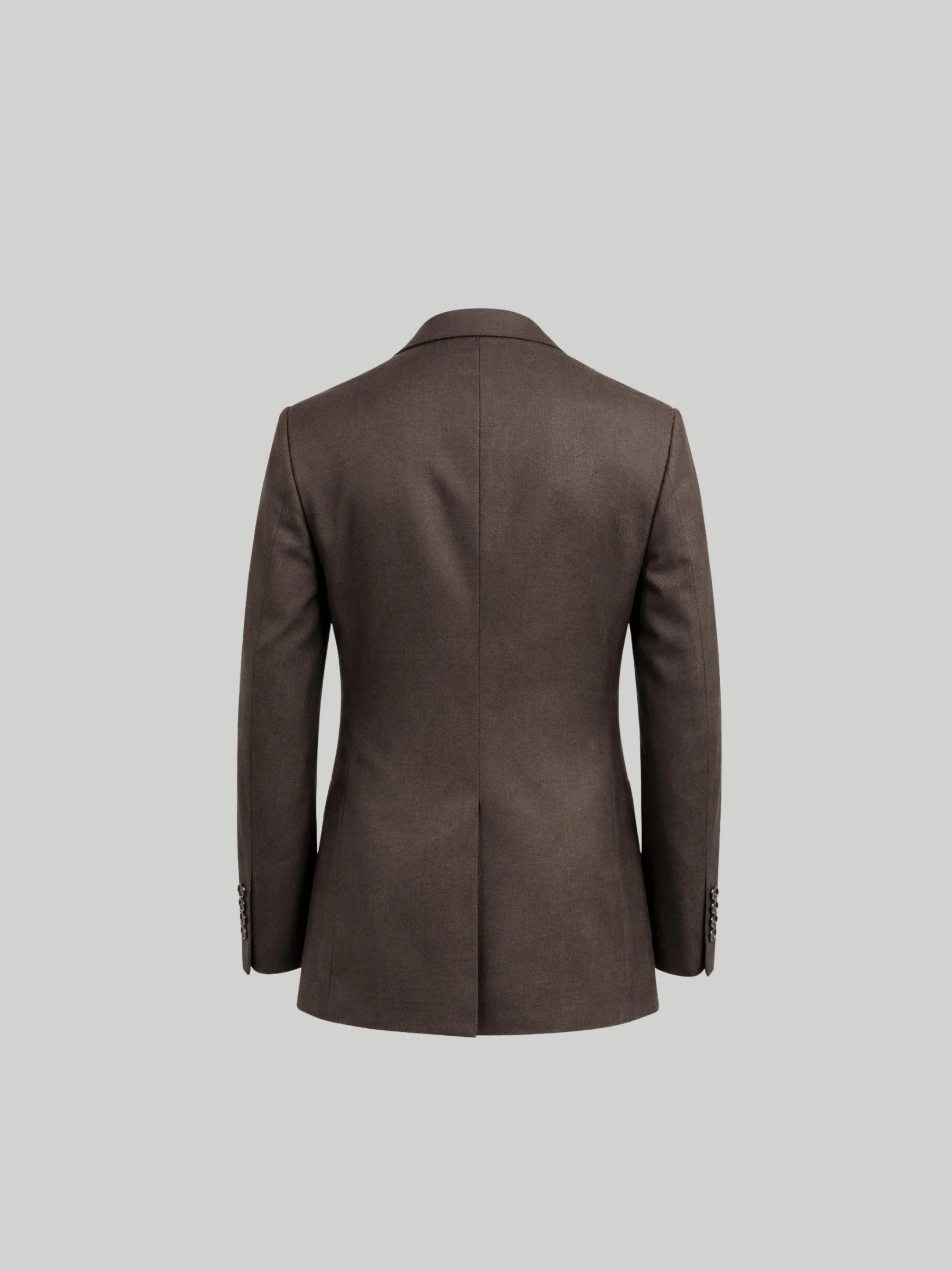 Giacomo Slim Fit Single Breasted Suit Jacket in Brown - Image 7
