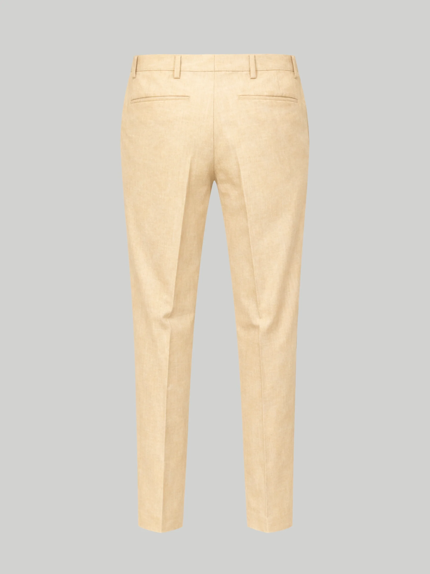 Giacomo Slim Fit Suit Trousers in Butternut - Image 6