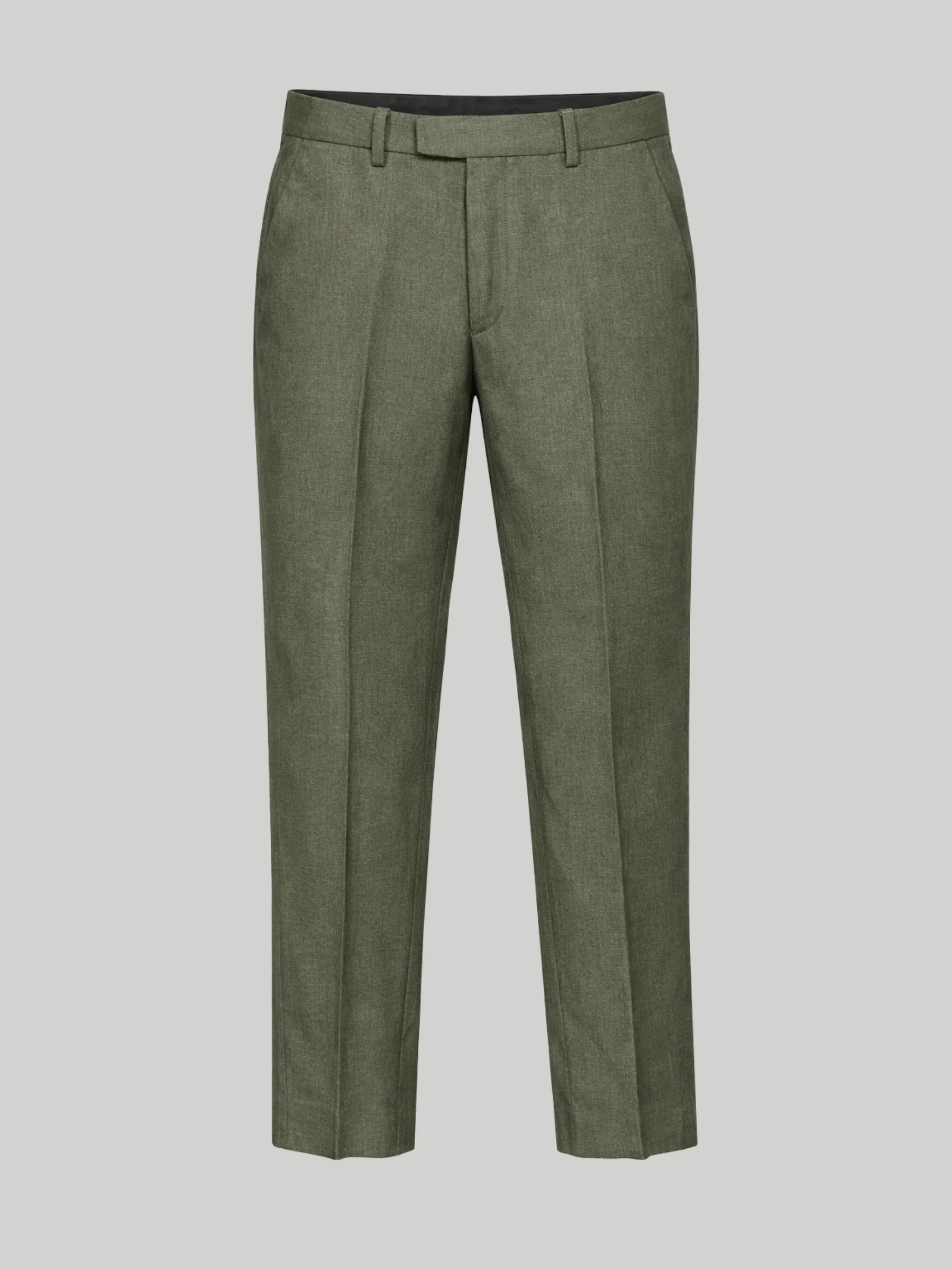 Giacomo Slim Fit Suit Trousers in Dark Green - Image 5