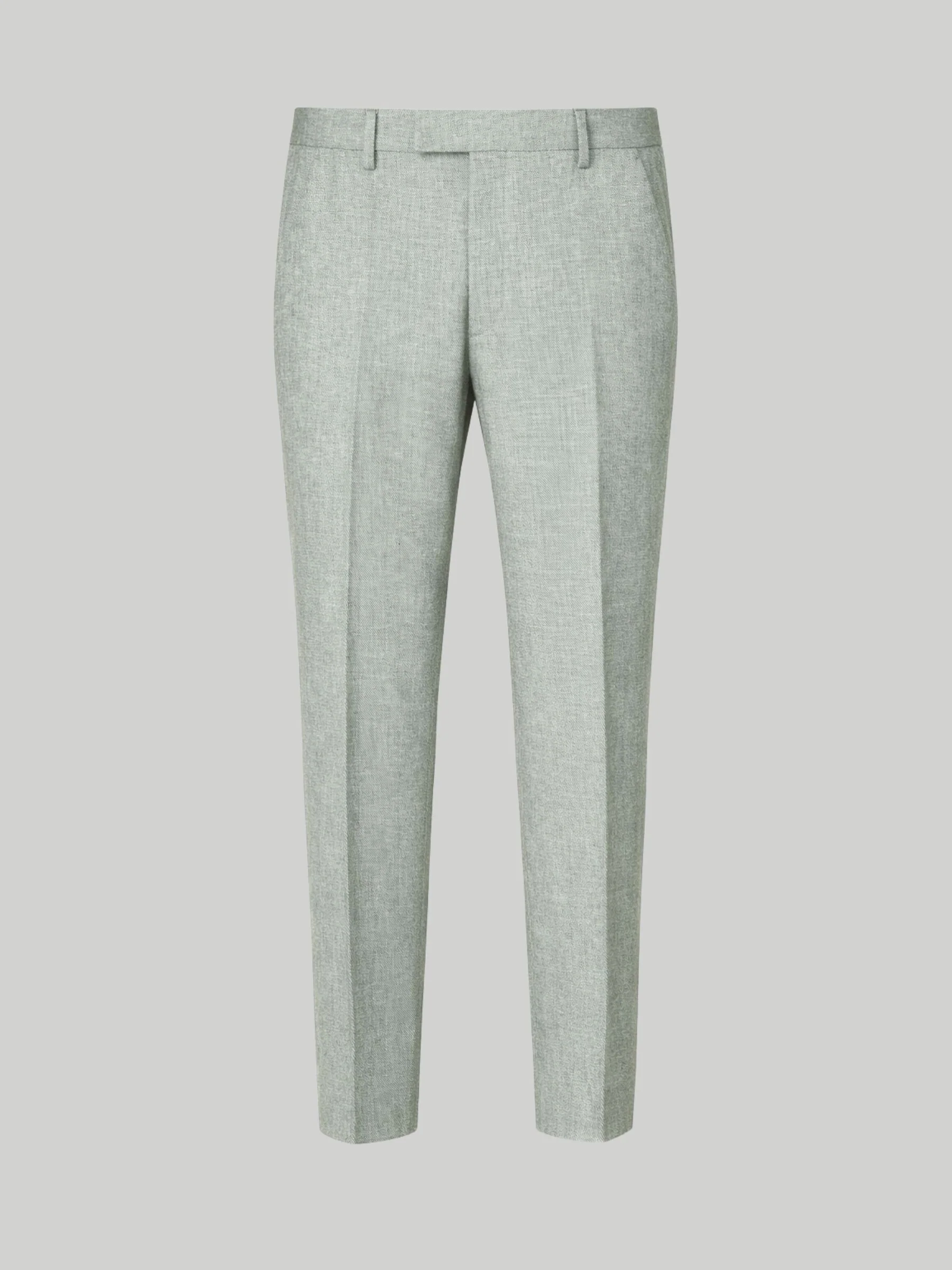 Giacomo Slim Fit Suit Trousers in Green - Image 5