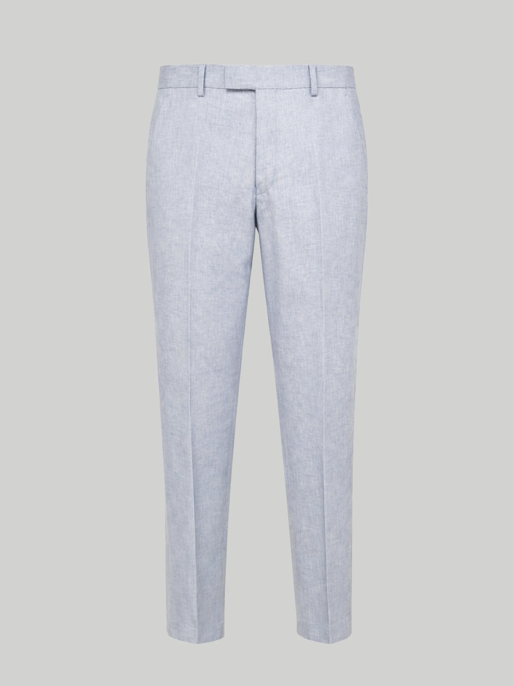 Giacomo Slim Fit Suit Trousers in Light Blue - Image 5