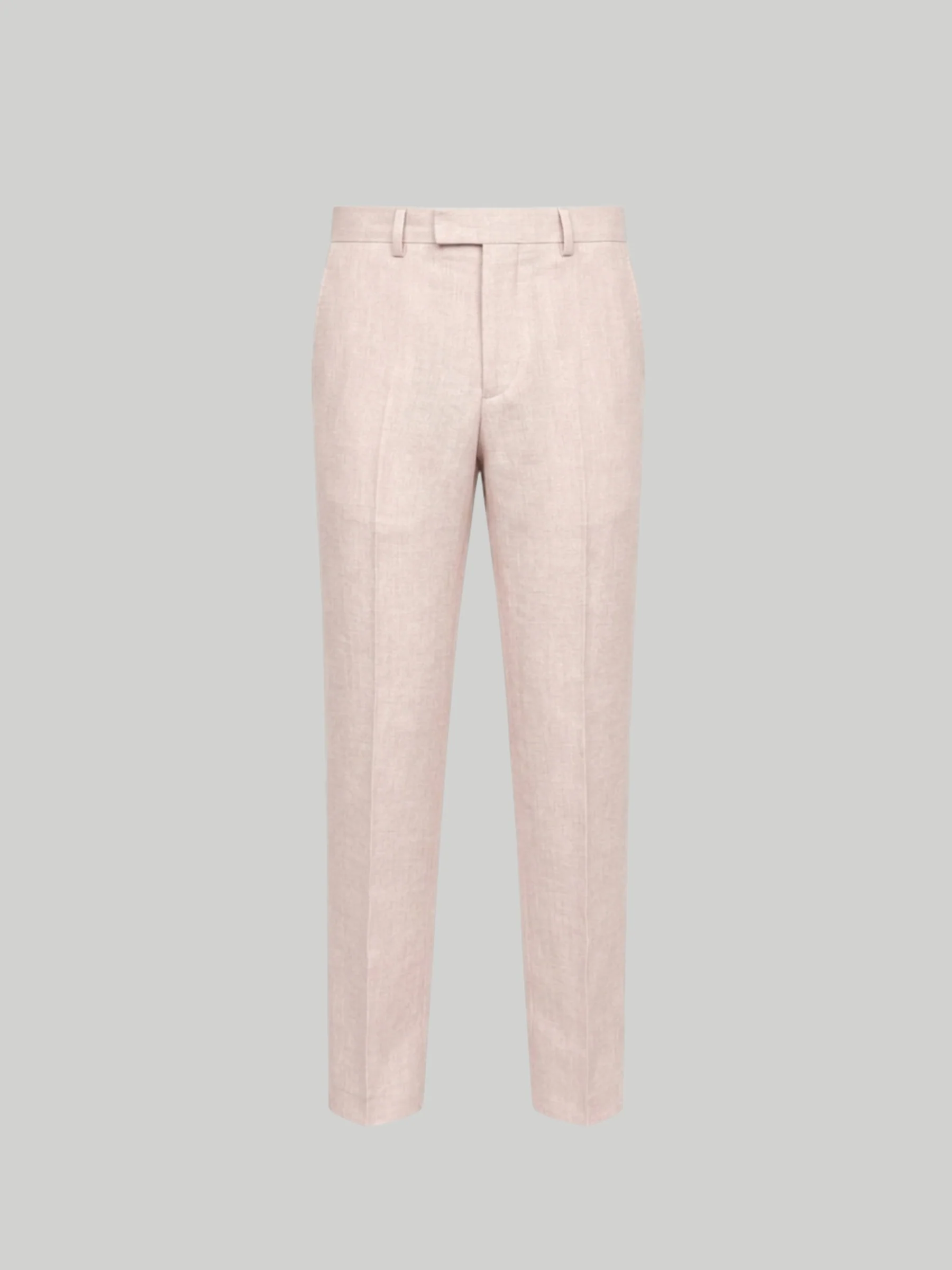 Giacomo Slim Fit Suit Trousers in Pink - Image 5