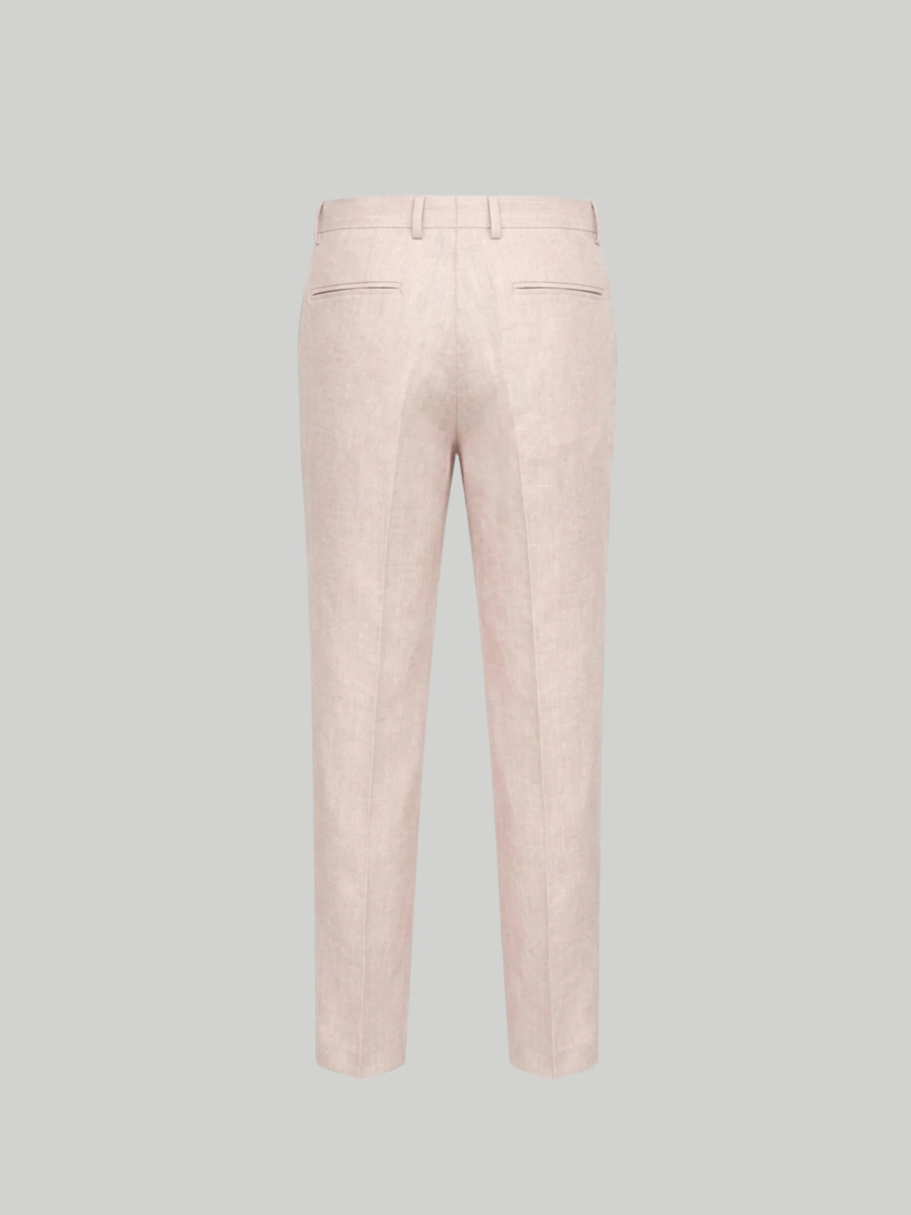 Giacomo Slim Fit Suit Trousers in Pink - Image 6