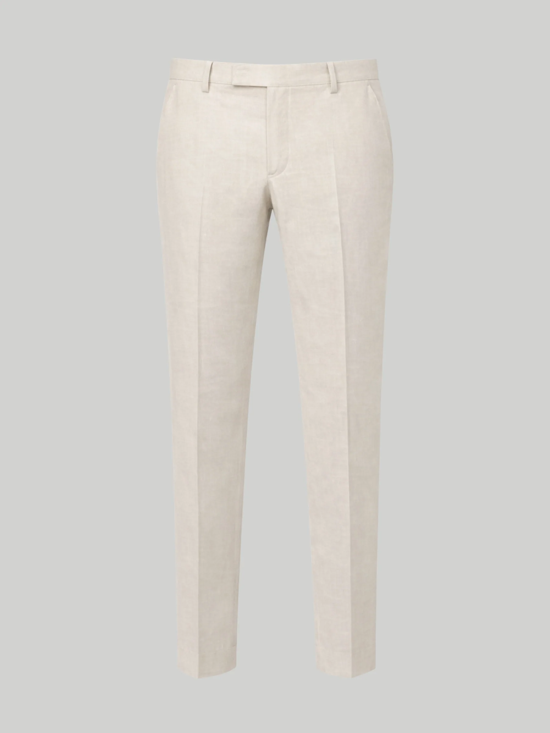 Giacomo Slim Fit Suit Trousers in Stone - Image 5
