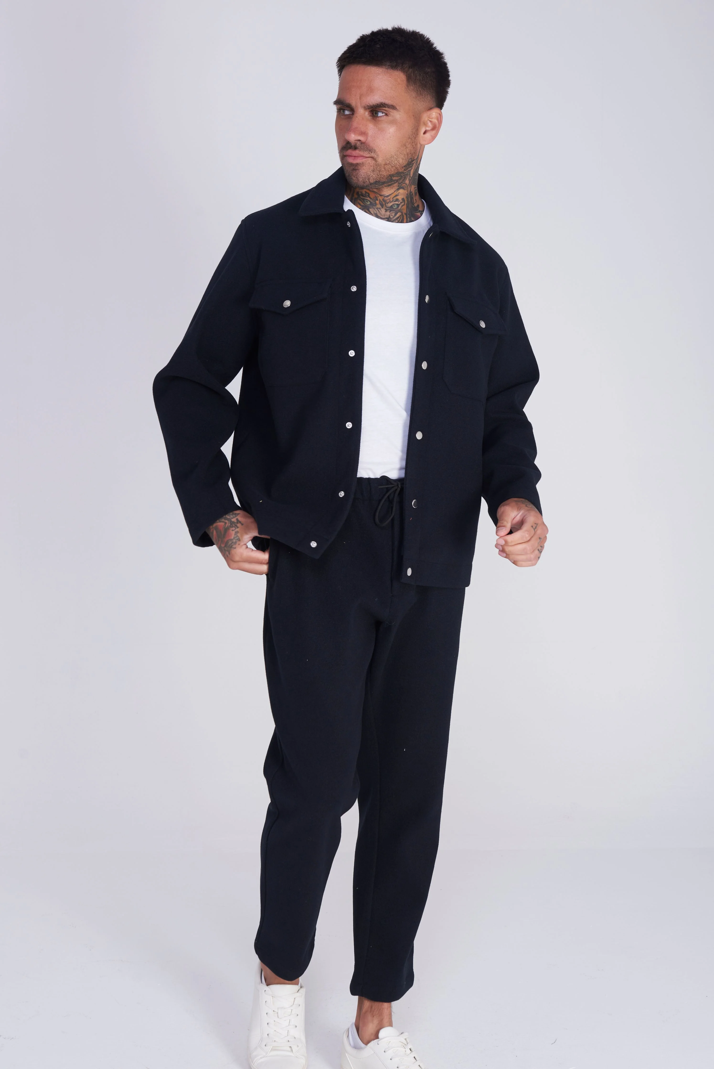 Granada Harry Brown Trouser in Navy - Image 4