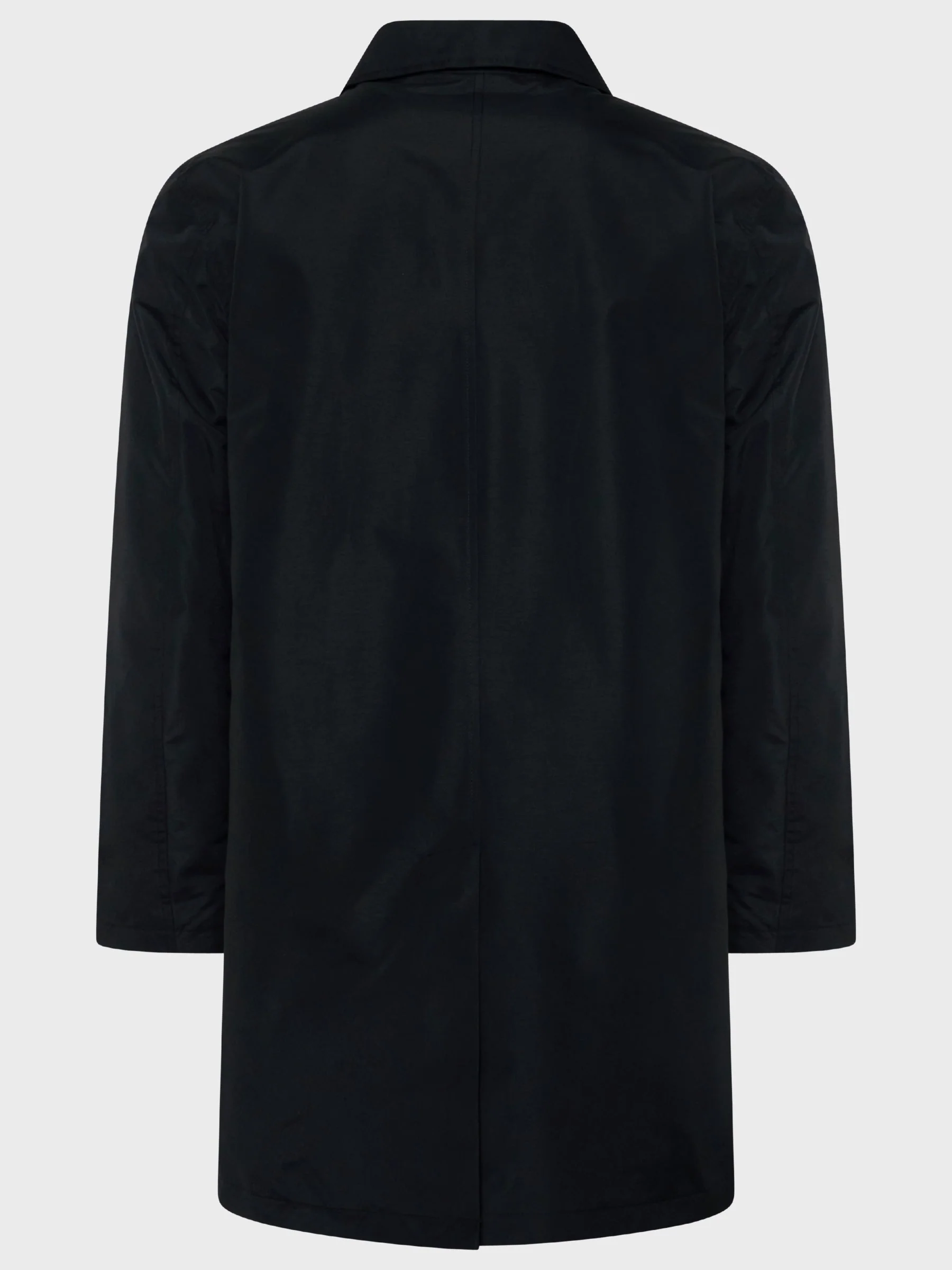 James Harry Brown Basic Raincoat in Black - Image 3