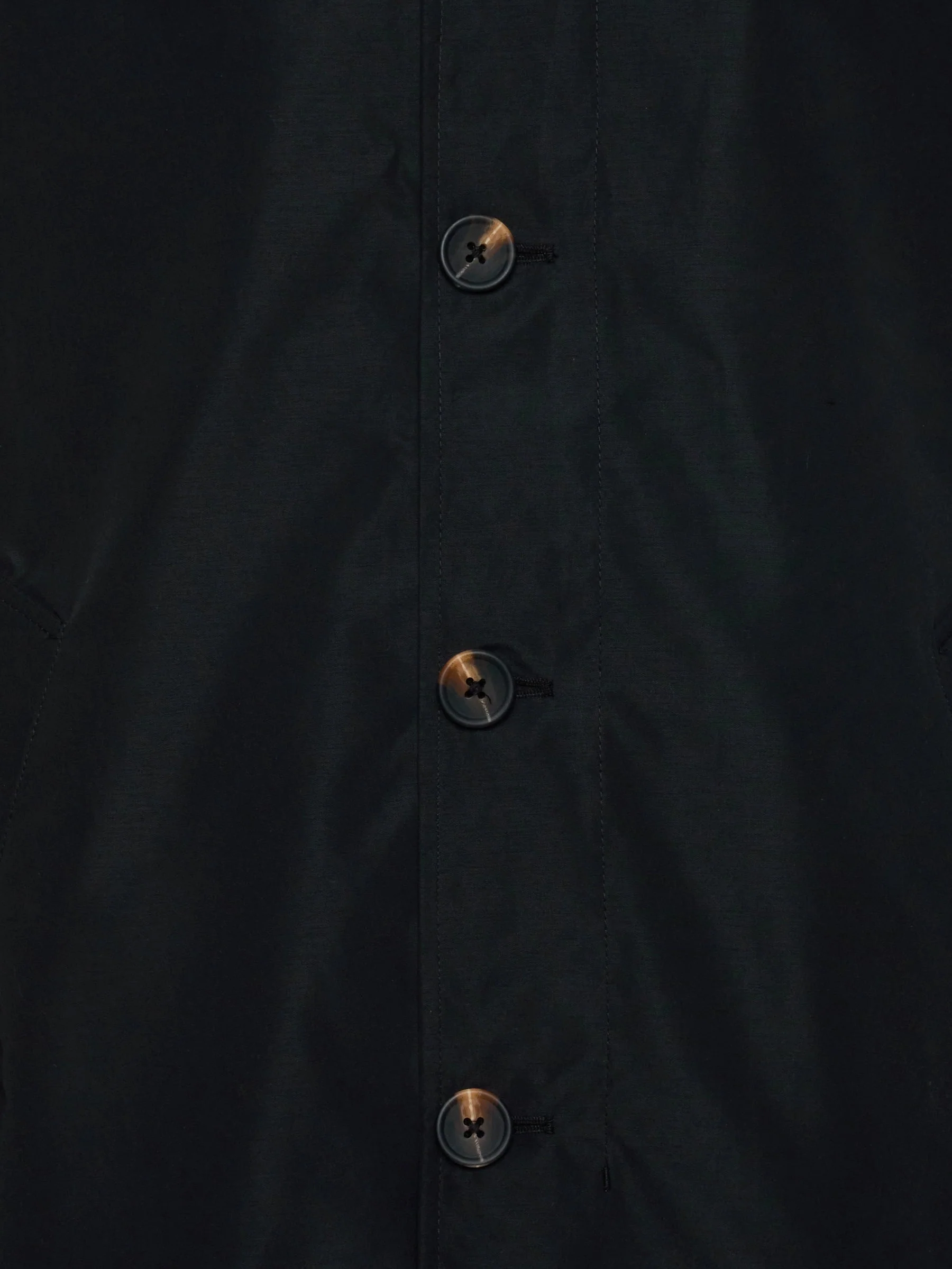 James Harry Brown Basic Raincoat in Black - Image 4
