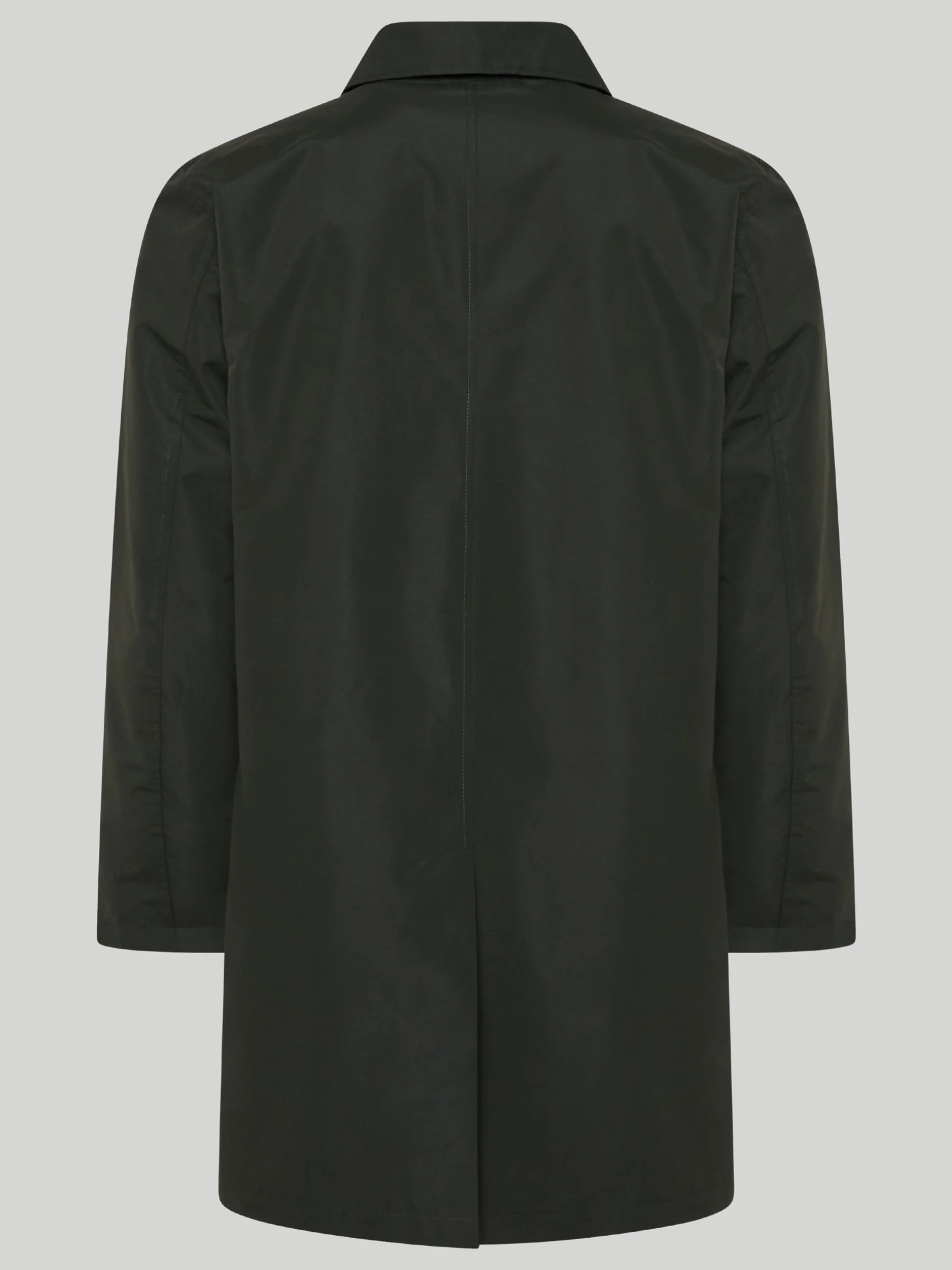 James Harry Brown Basic Raincoat in Khaki - Image 3