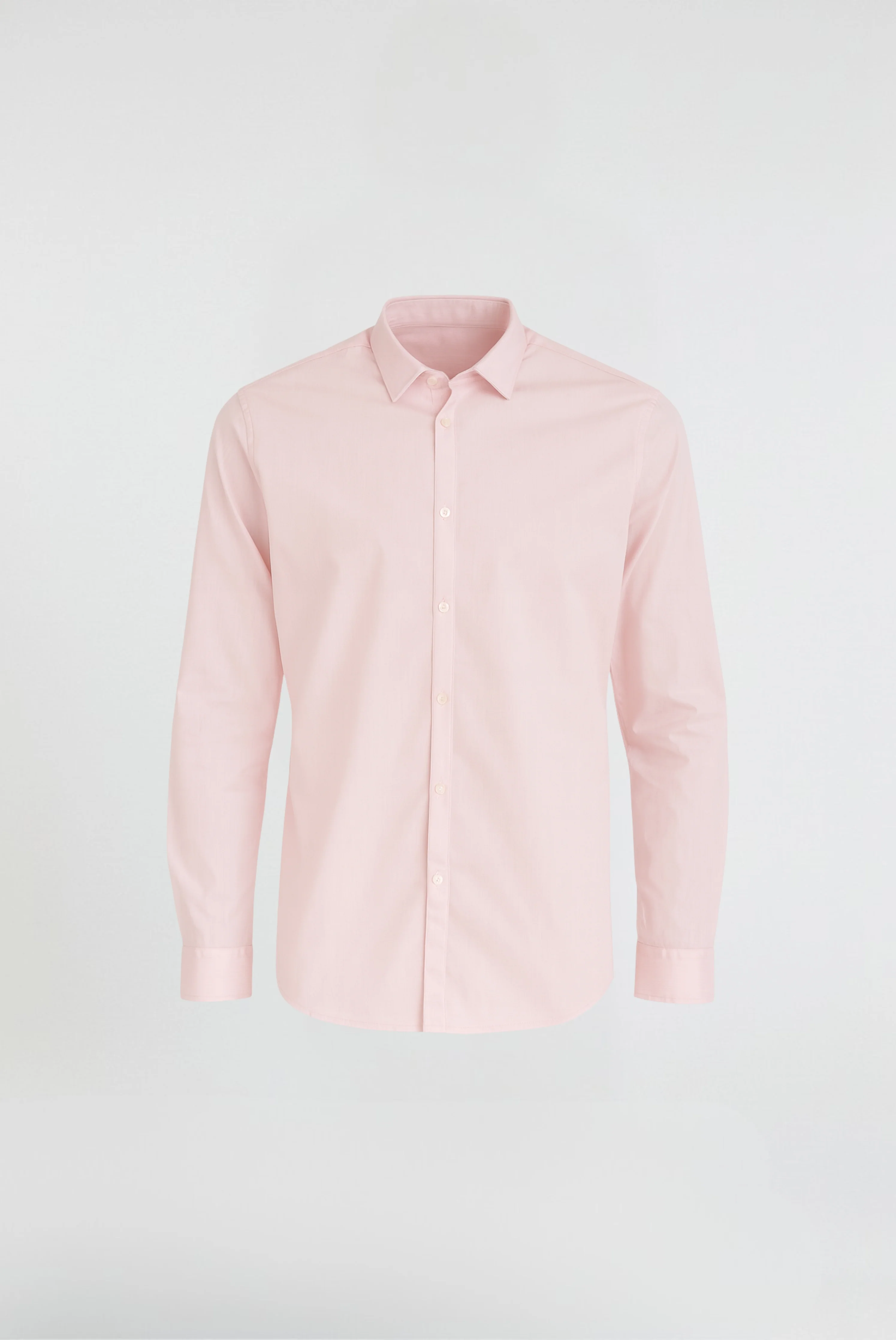 THEO Light Pink Cotton Shirt - Image 3
