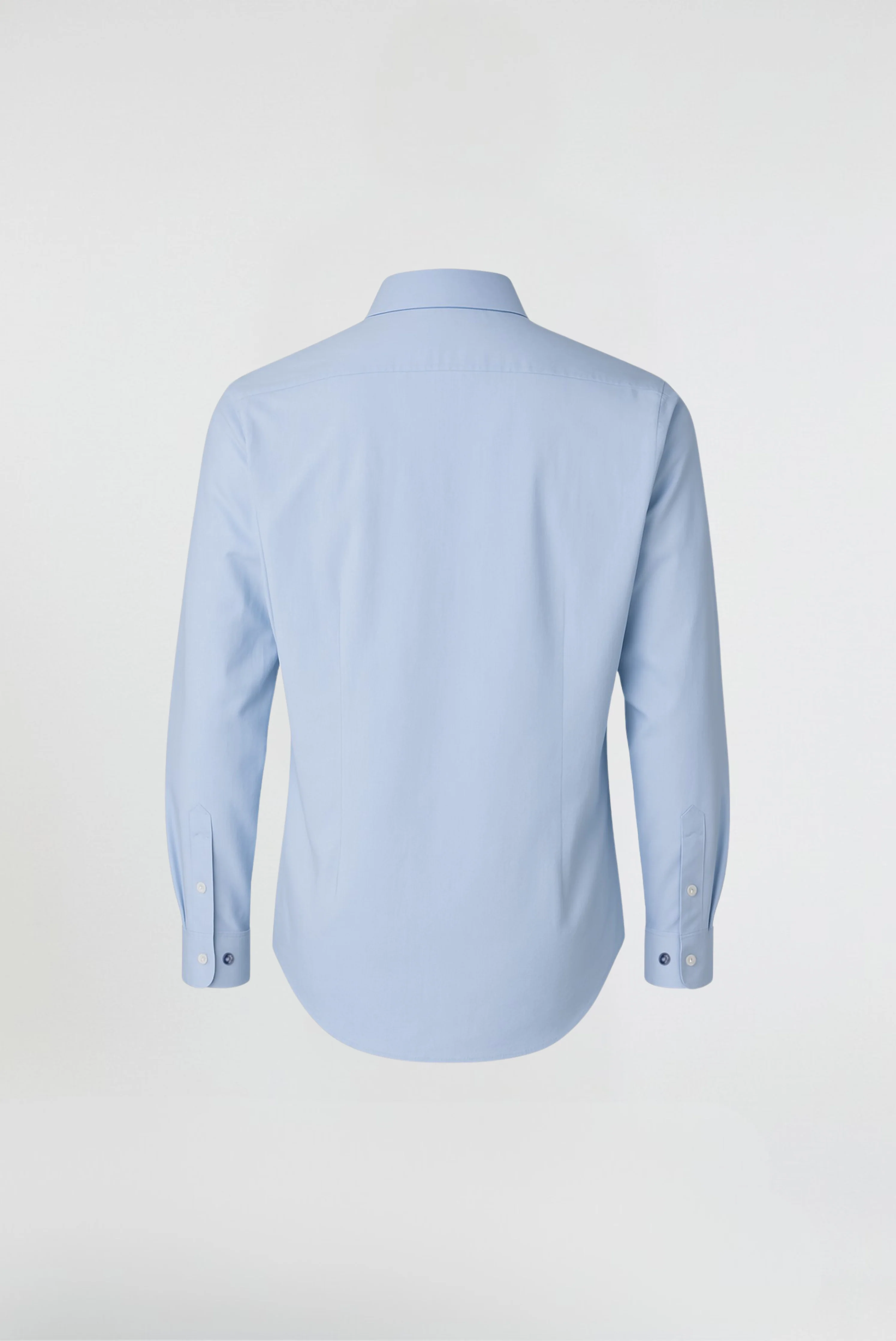 THEO Sky Blue Cotton Shirt - Image 3
